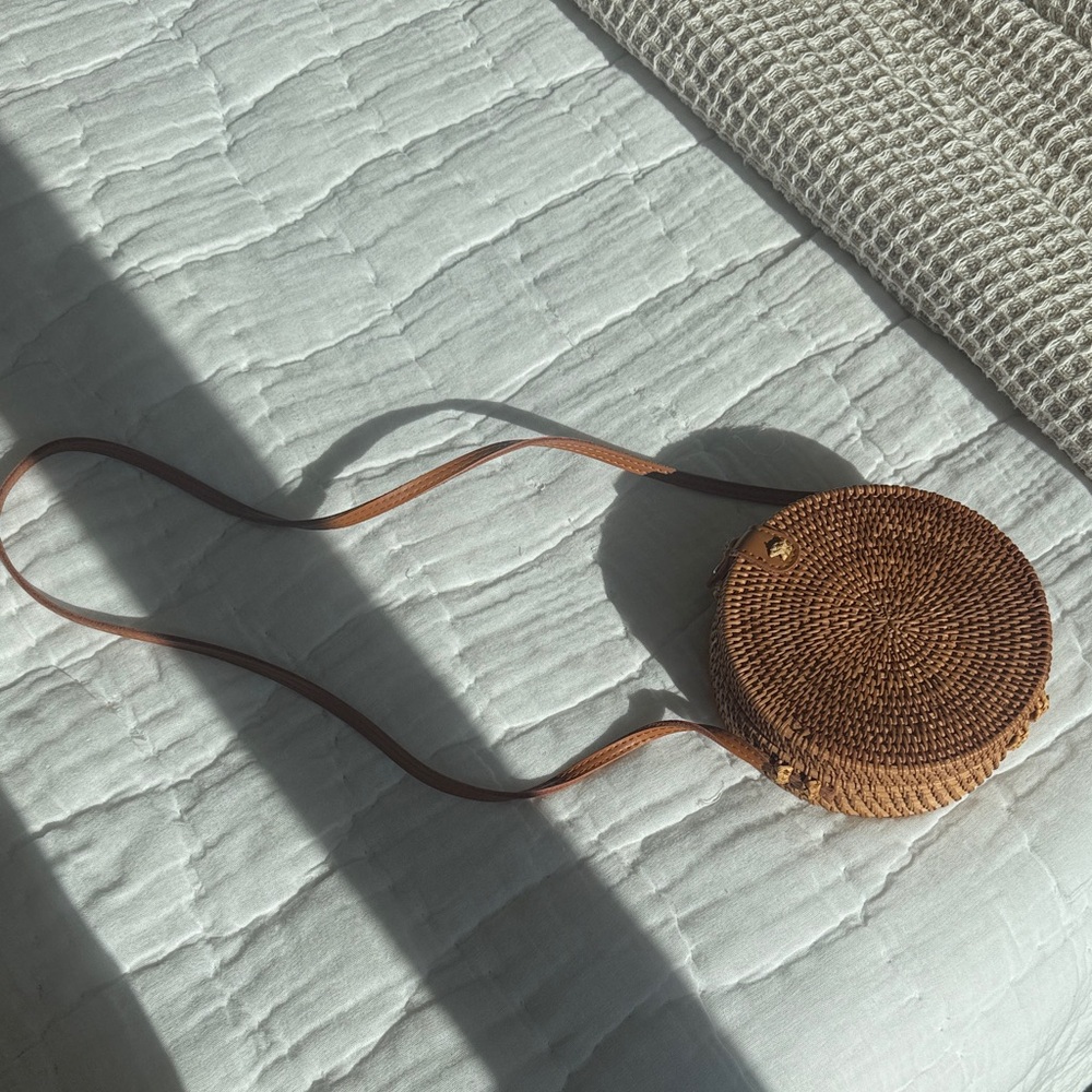 Urban Outfitters Brown Woven Crossbody Bag